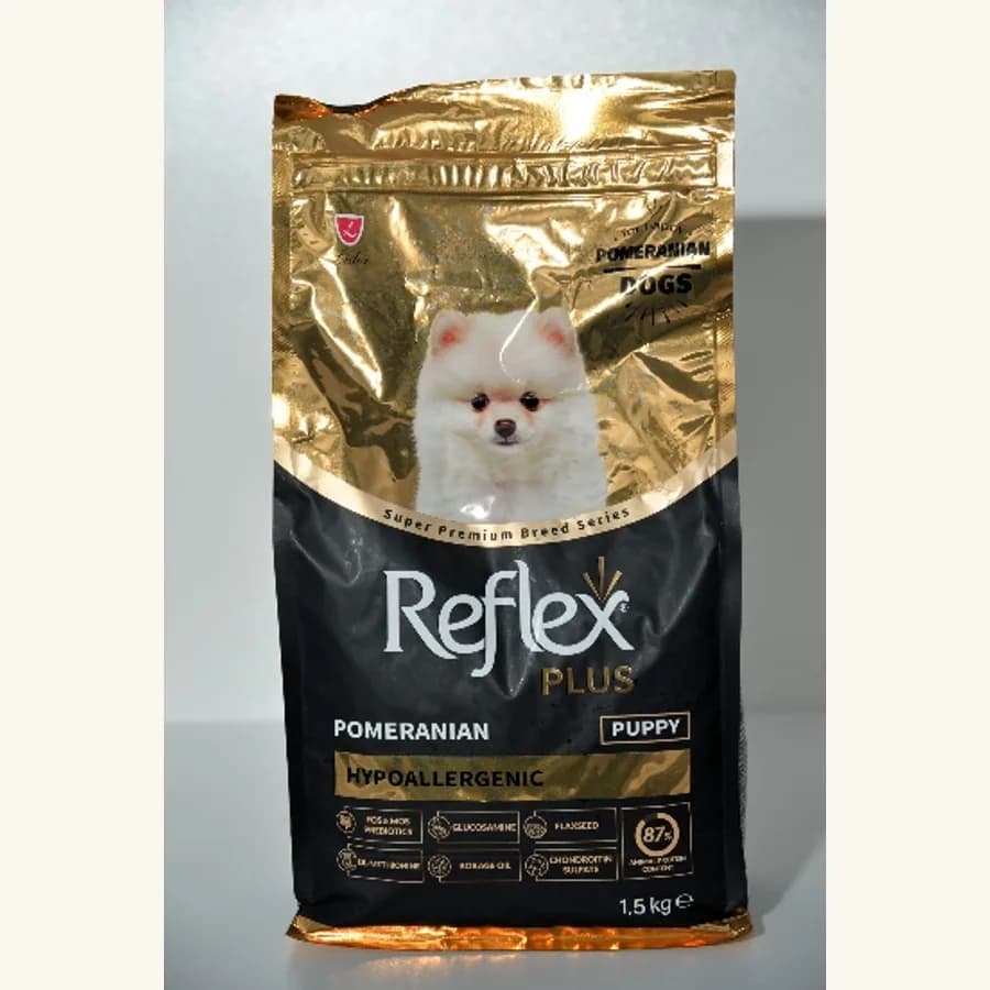Fotografija proizvoda: REFLEX PLUS ZA ŠTENCE POMERANCA PILETINA1,5KG